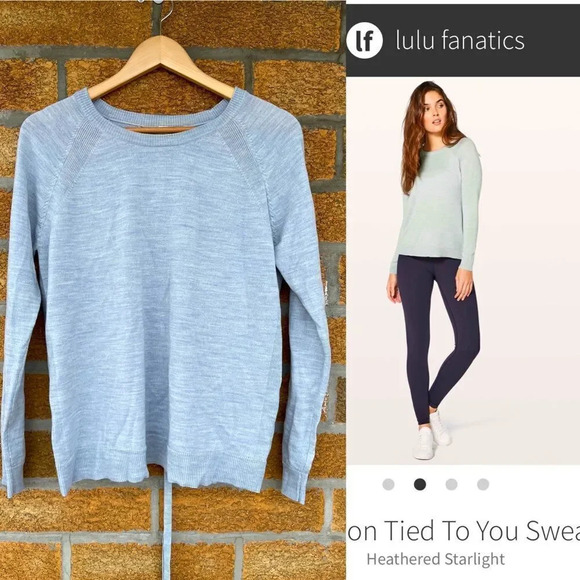 Lululemon Tied To You Sweater
Heathered Starlight - Picture 1 of 12